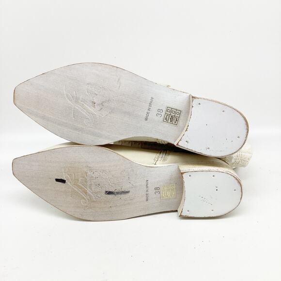 Free People Women's Bren OTK Crochet Western Cowgirl Boots Size US 8 EU 38 - Picture 8 of 15